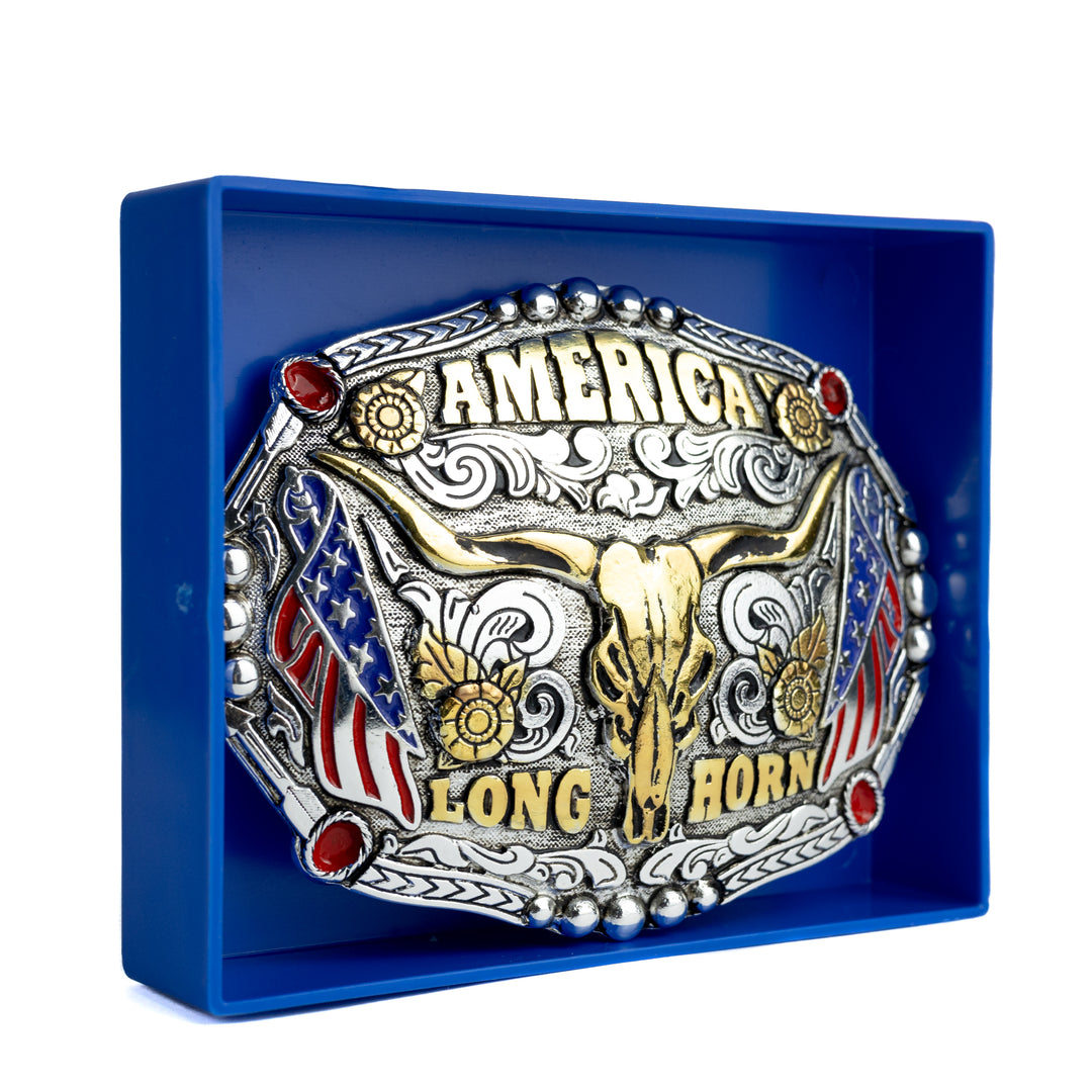 Fivela Country America Longhorn Master Fivelas