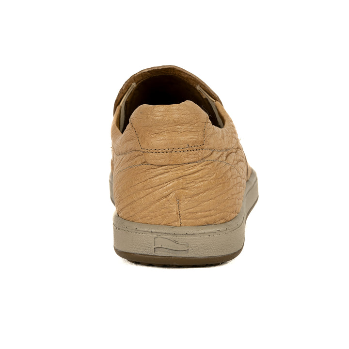 Tommy Men's Ostrich Leather Strut Almond Shoe