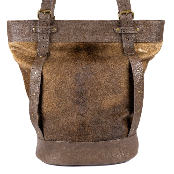 Bolsa Sacola Com Pelos em Couro de Carneiro Strut - Strut