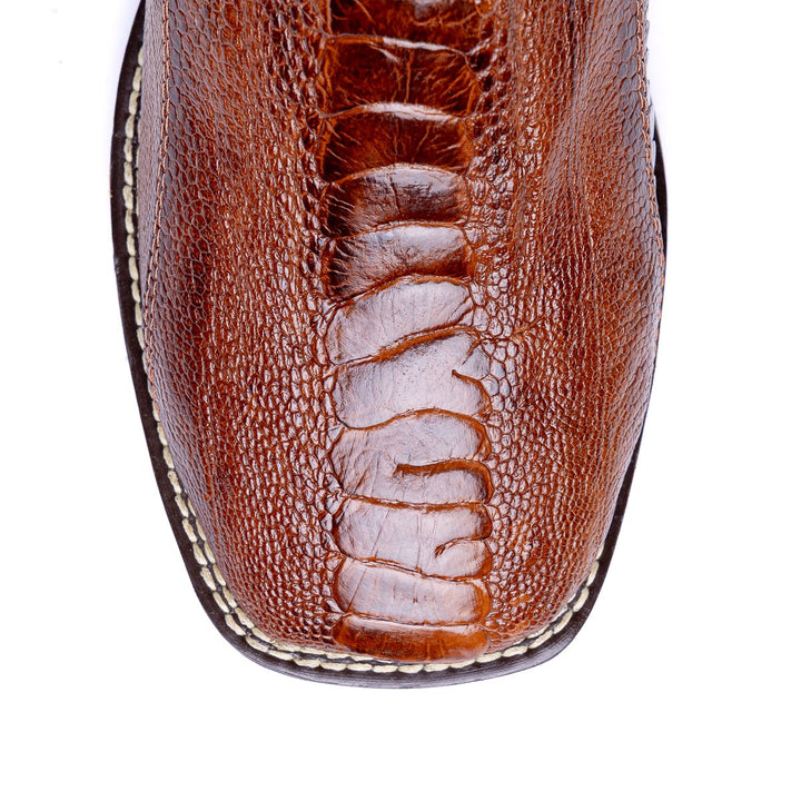 Bota Masculina Strut 100% Couro de Canela de Avestruz - Strut