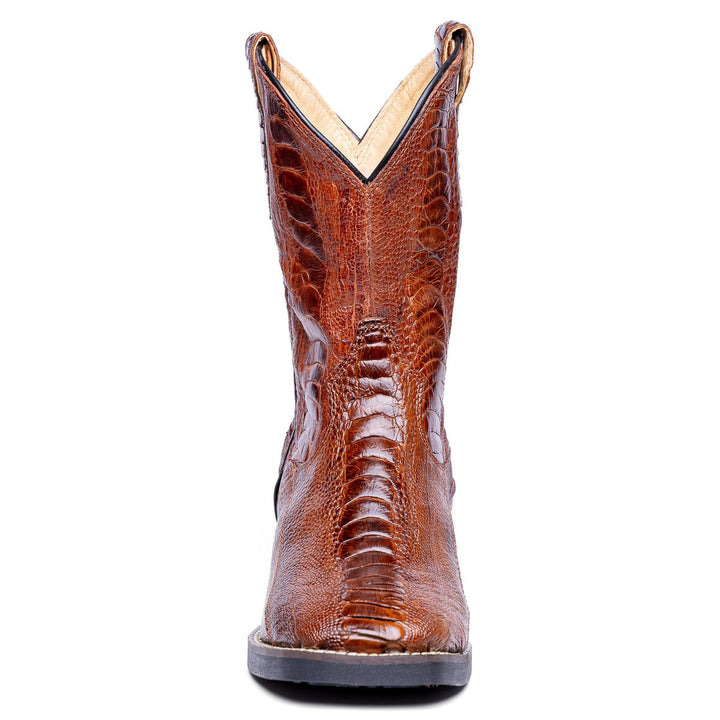 Bota Masculina Strut 100% Couro de Canela de Avestruz - Strut