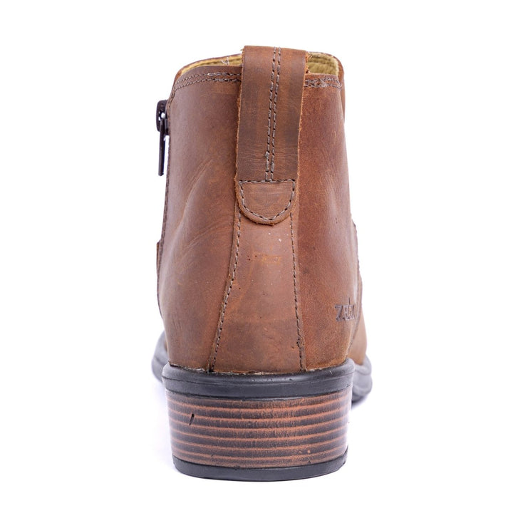 Botina Feminina Zebu em Couro Bovino 87040MS05 - Strut