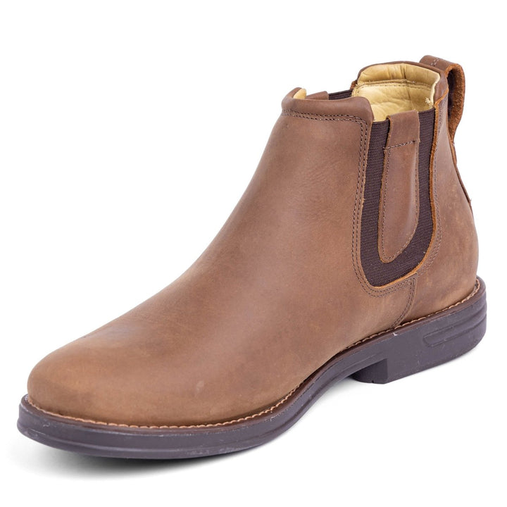 Botina Masculina Zebu em Couro Bovino 59080MS06 Sela - Strut