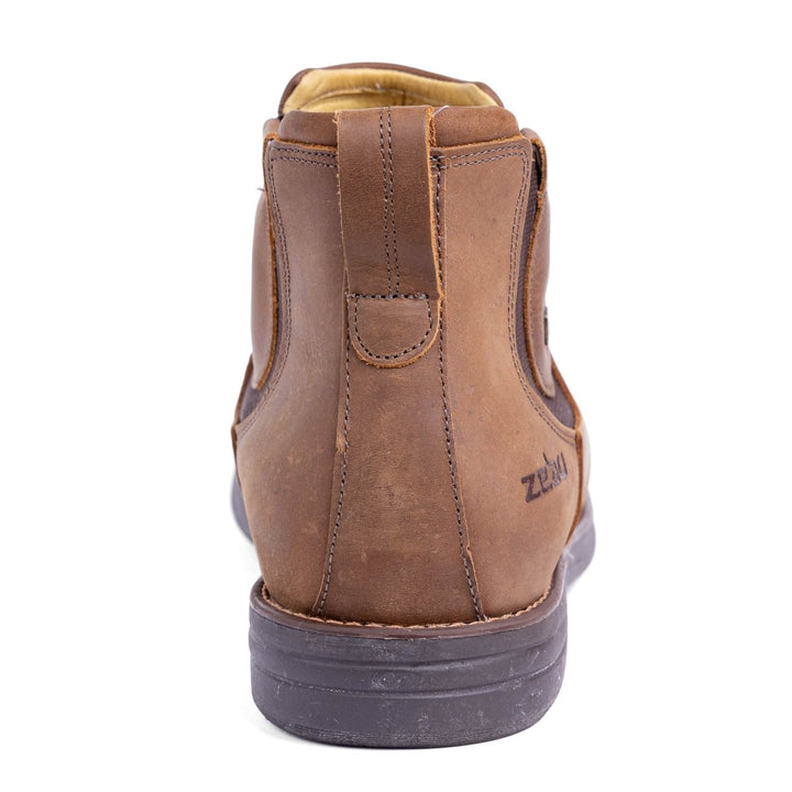 Botina Masculina Zebu em Couro Bovino 59080MS06 Sela - Strut