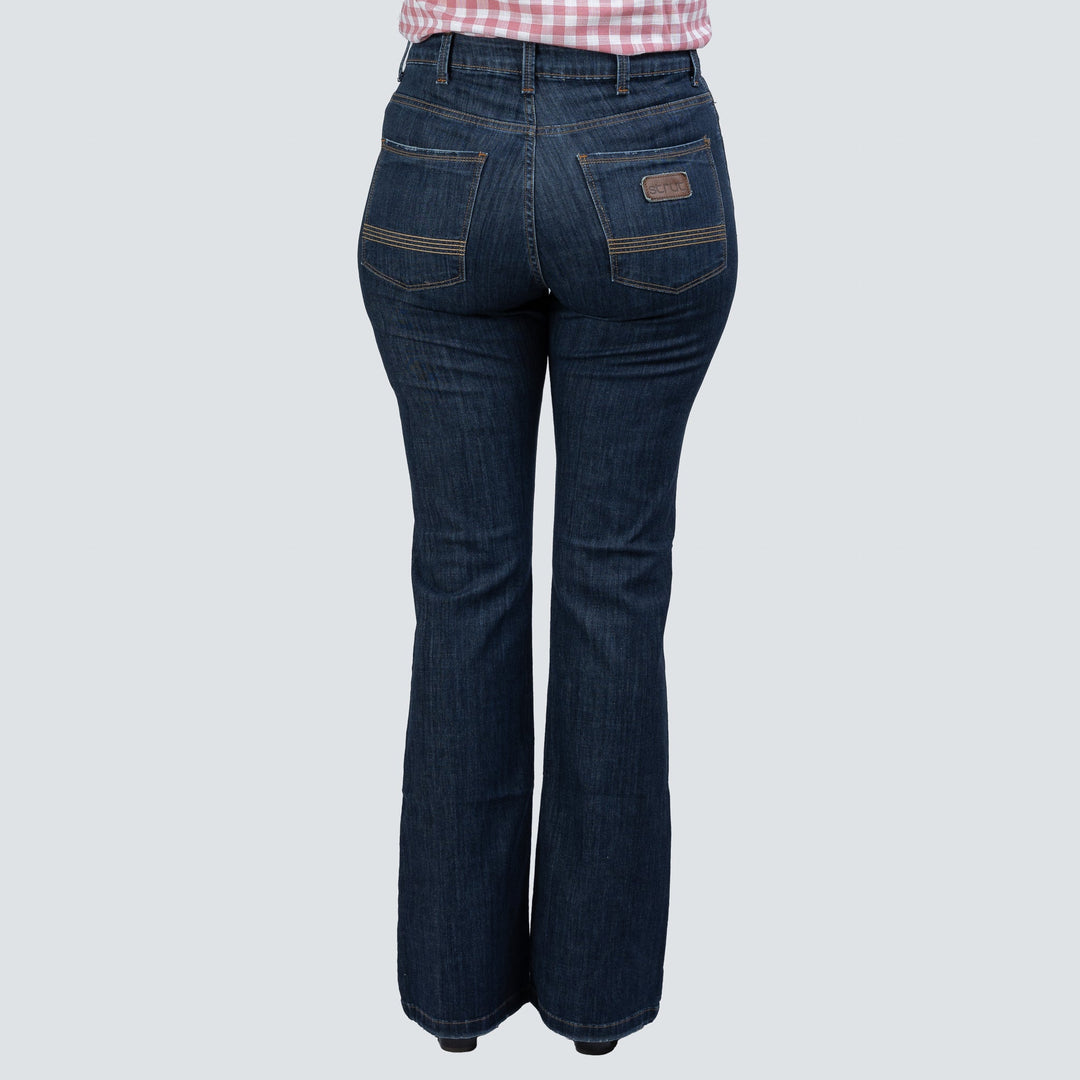 Caça Jeans Flare Feminina Amaciado Strut - Strut