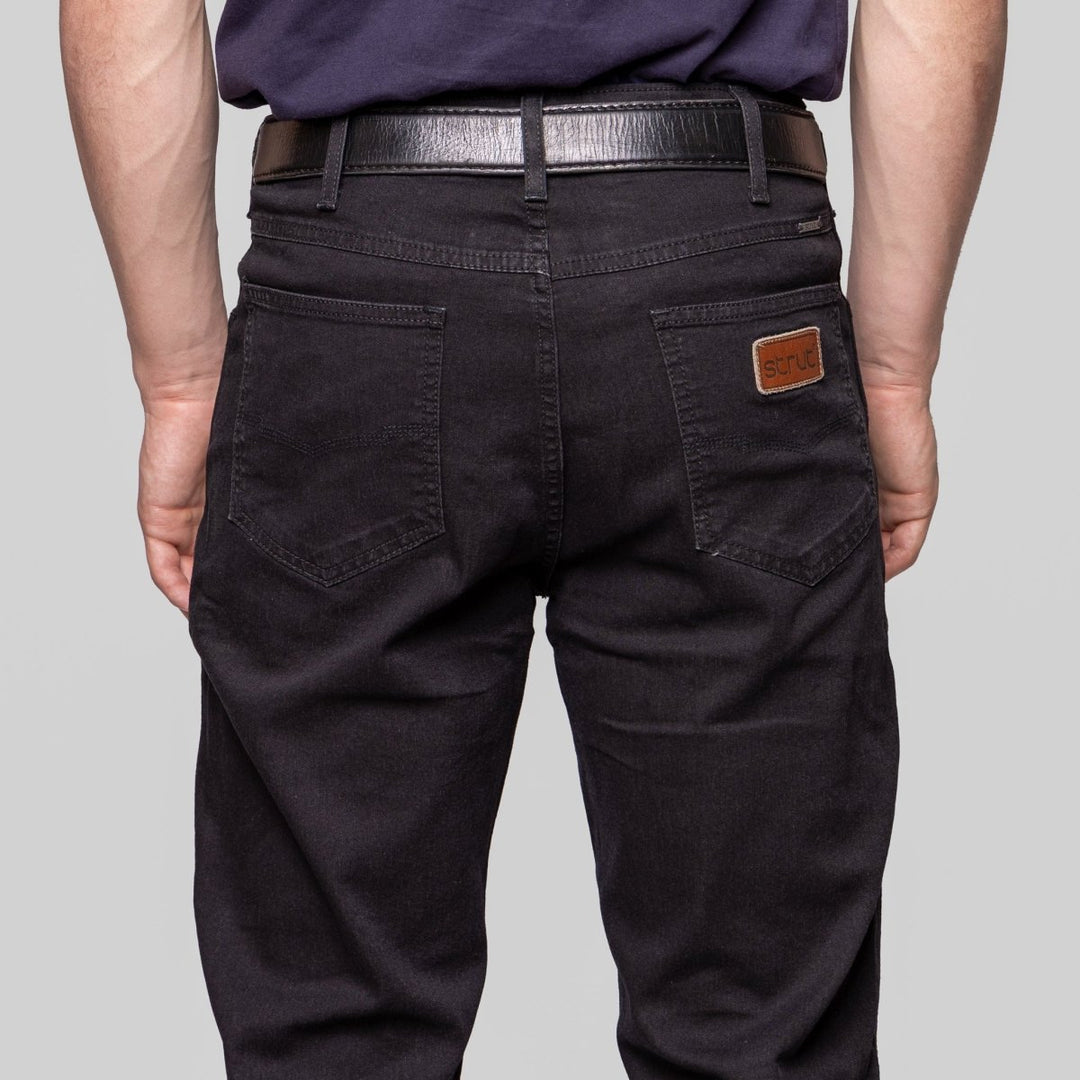 Calça Jeans Strut Country Tradicional Preta - Strut