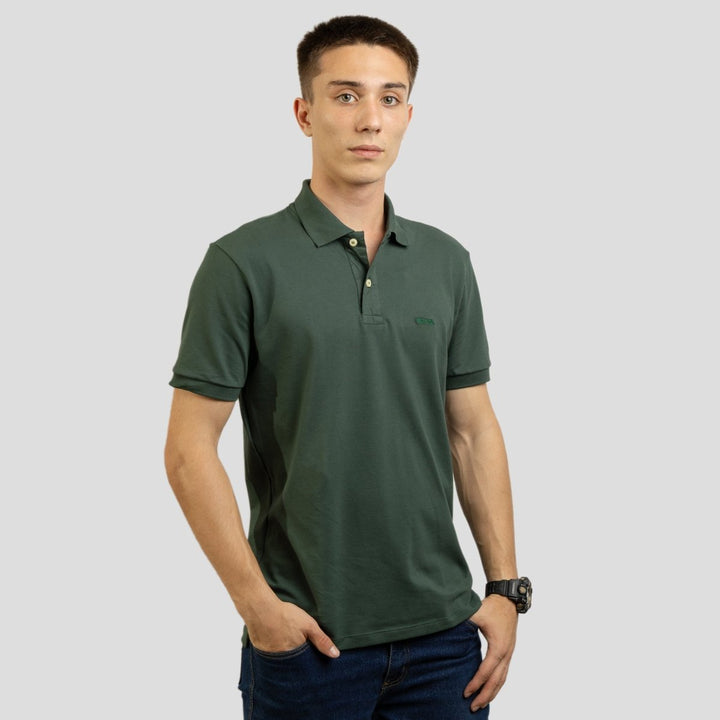 Camisa Polo Masculina Algodão Pima - Jade - Strut