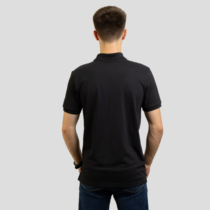 Camisa Polo Masculina Algodão Pima - Preto - Strut