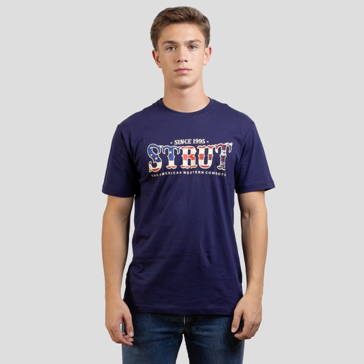 Camiseta Masculina Gola Redonda Strut American Western Cowboys - Strut