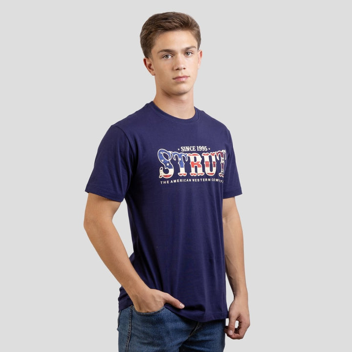 Camiseta Masculina Gola Redonda Strut American Western Cowboys - Strut