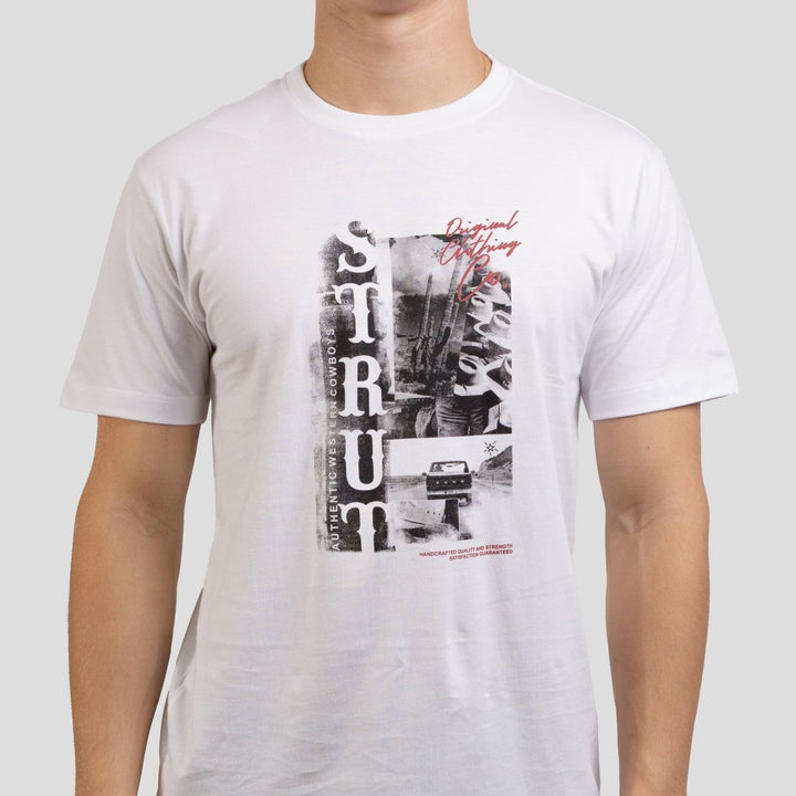 Camiseta Masculina Gola Redonda Strut Authentic Western Cowboys - Strut