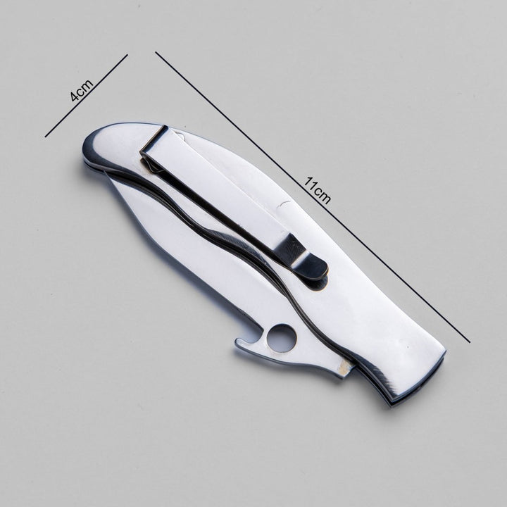 Canivete Strut Em Aço Inoxidável Com Abridor de Garrafas Integrado - Strut