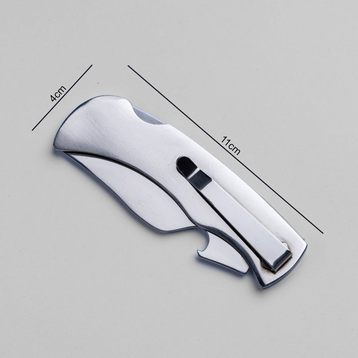 Canivete Strut Em Inox Com Abridor De Garrafa Integrado - Strut