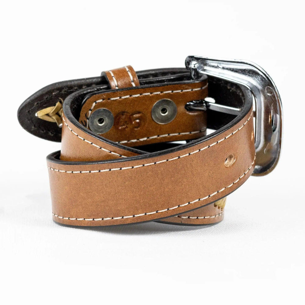 Cinto Infantil em Couro Bovino Adoniro´s Caramelo - Strut