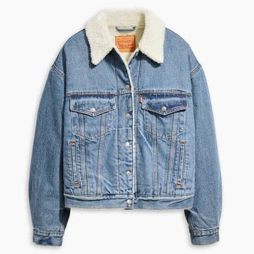 Jaqueta Jeans Feminina Levis 90s Sherpa Trucker - Strut