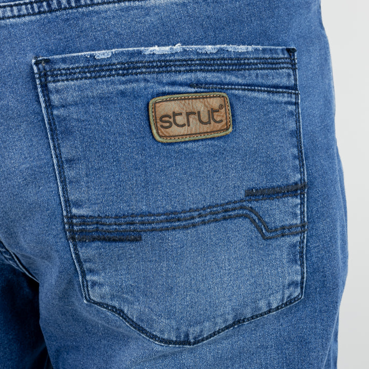 Calça Jeans Slim Plus Size Masculina Strut