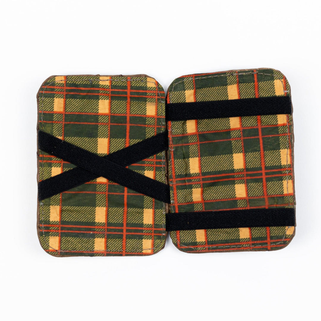 Strut Men's Magic Wallet in Tobacco-Filled Ostrich Leather
