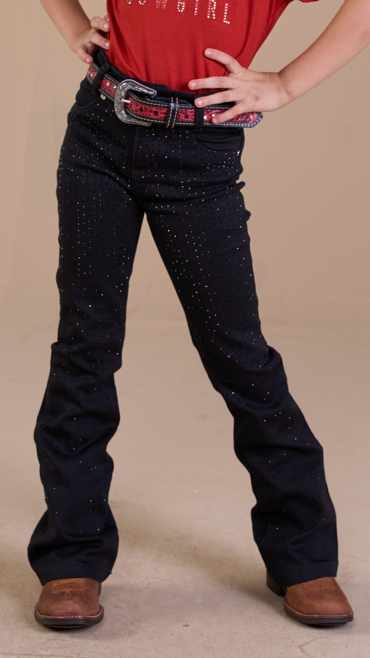 Calça Infantil Feminina com Brilho Bill Way
