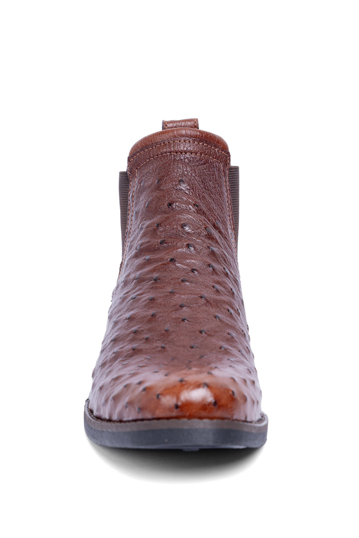 Bota Chelsea Strut Caramelo - Perspectiva 3/4