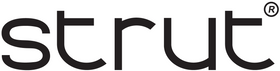 Logo Strut branca — Botas em couro de avestruz