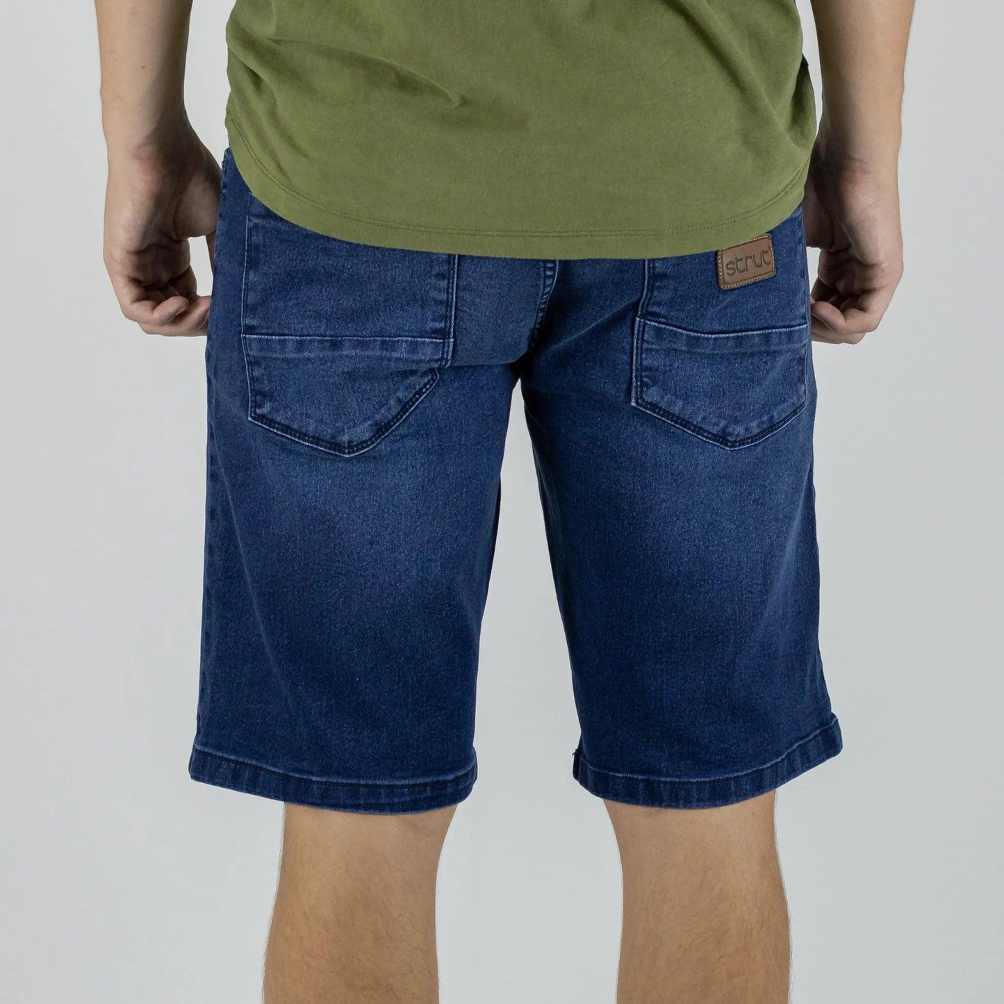 Bermuda Jeans Masculina Strut Regular Fit - Strut
