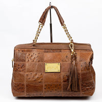 Bolsa Feminina Strut em Couro de Avestruz Doctor Whisky - Strut