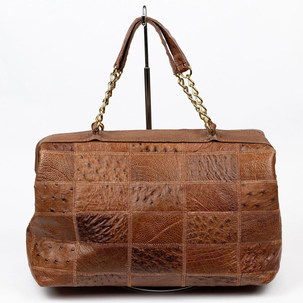 Bolsa Feminina Strut em Couro de Avestruz Doctor Whisky - Strut