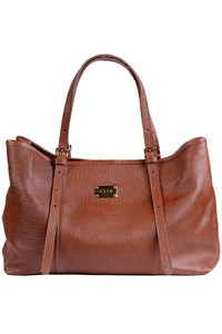 Bolsa Feminina Strut em Couro de Carneiro - Caramelo - Strut