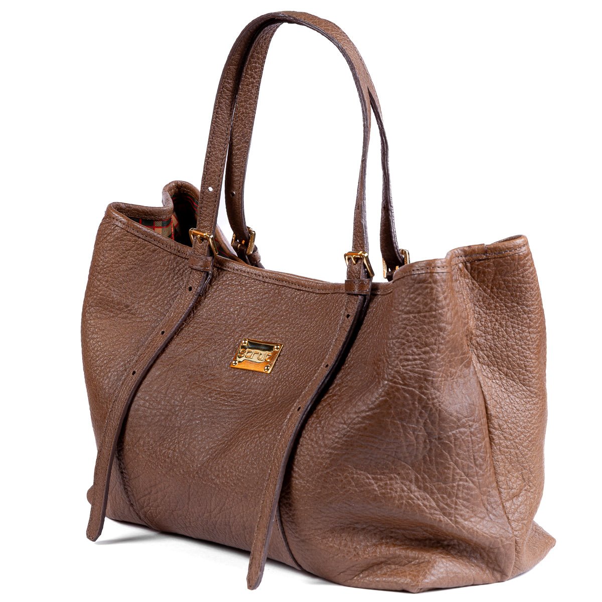 Bolsa Feminina Strut em Couro de Carneiro - Tabaco - Strut