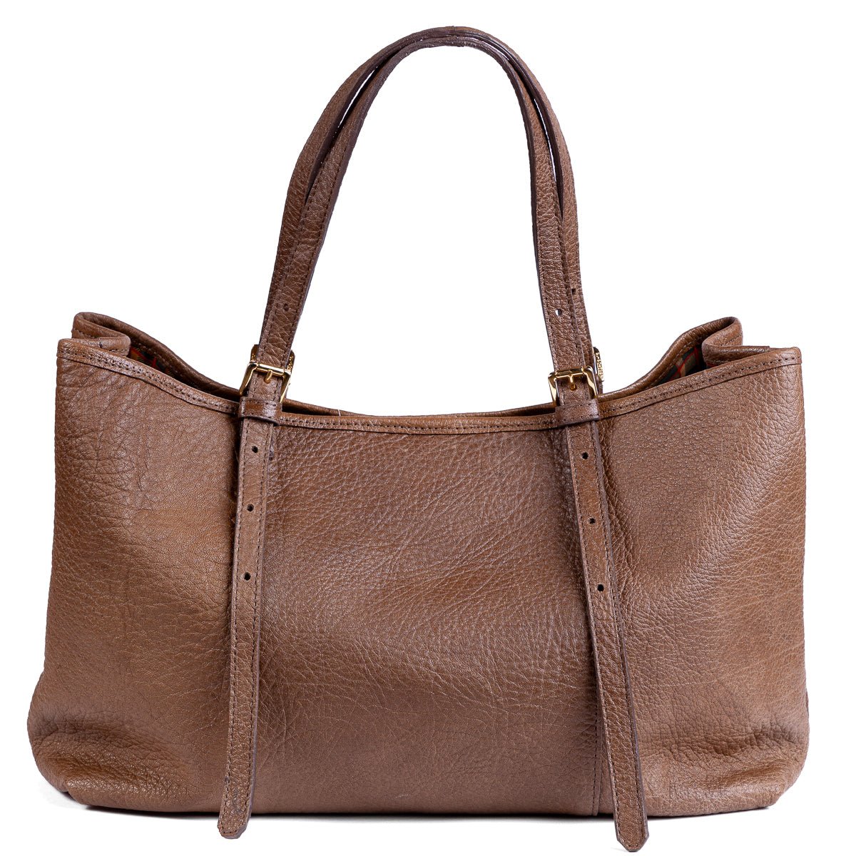Bolsa Feminina Strut em Couro de Carneiro - Tabaco - Strut