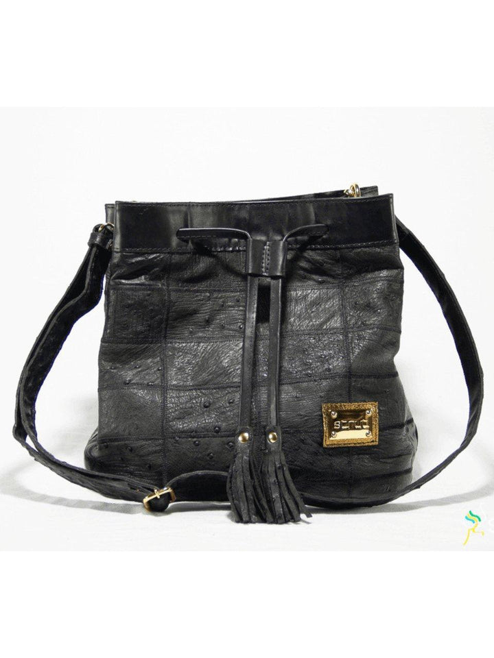 Bolsa Strut Feminina em Couro de Avestruz Bucket - Strut