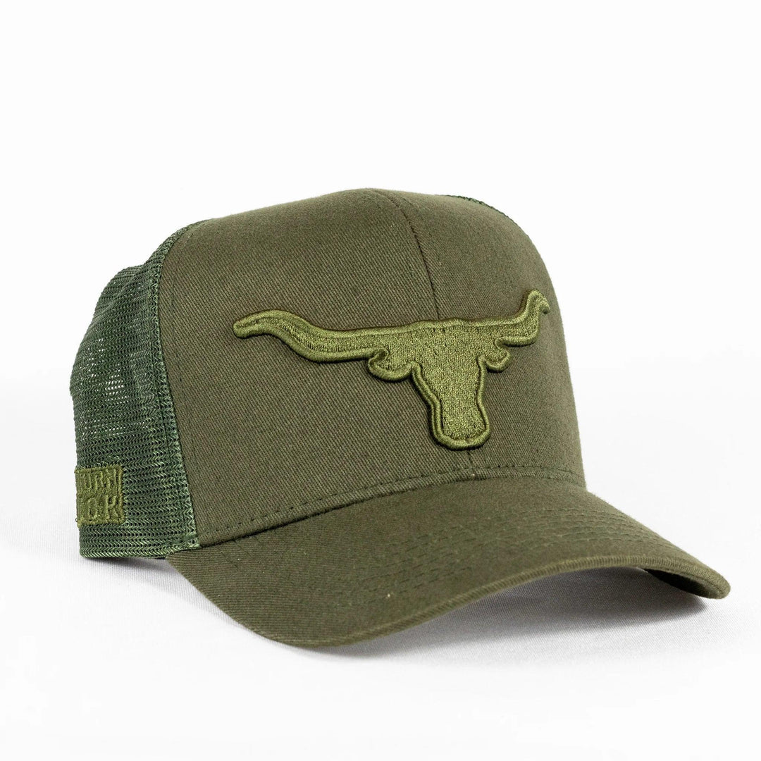 Boné Longhorn Truck Verde Militar - Strut