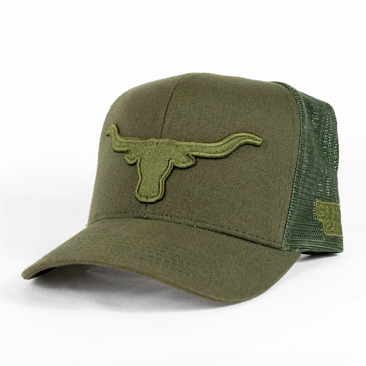 Boné Longhorn Truck Verde Militar - Strut