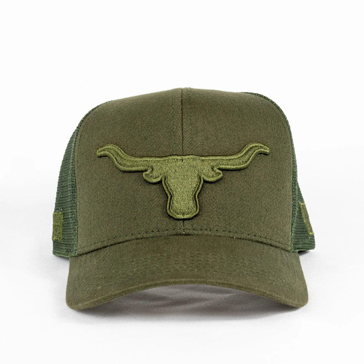 Boné Longhorn Truck Verde Militar - Strut