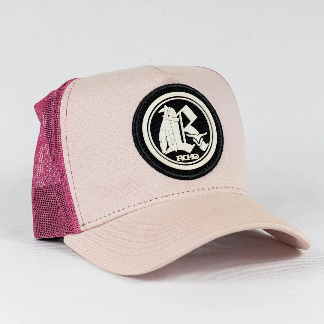 Boné Rancheiro Trucker Ajustável Rosa - Strut