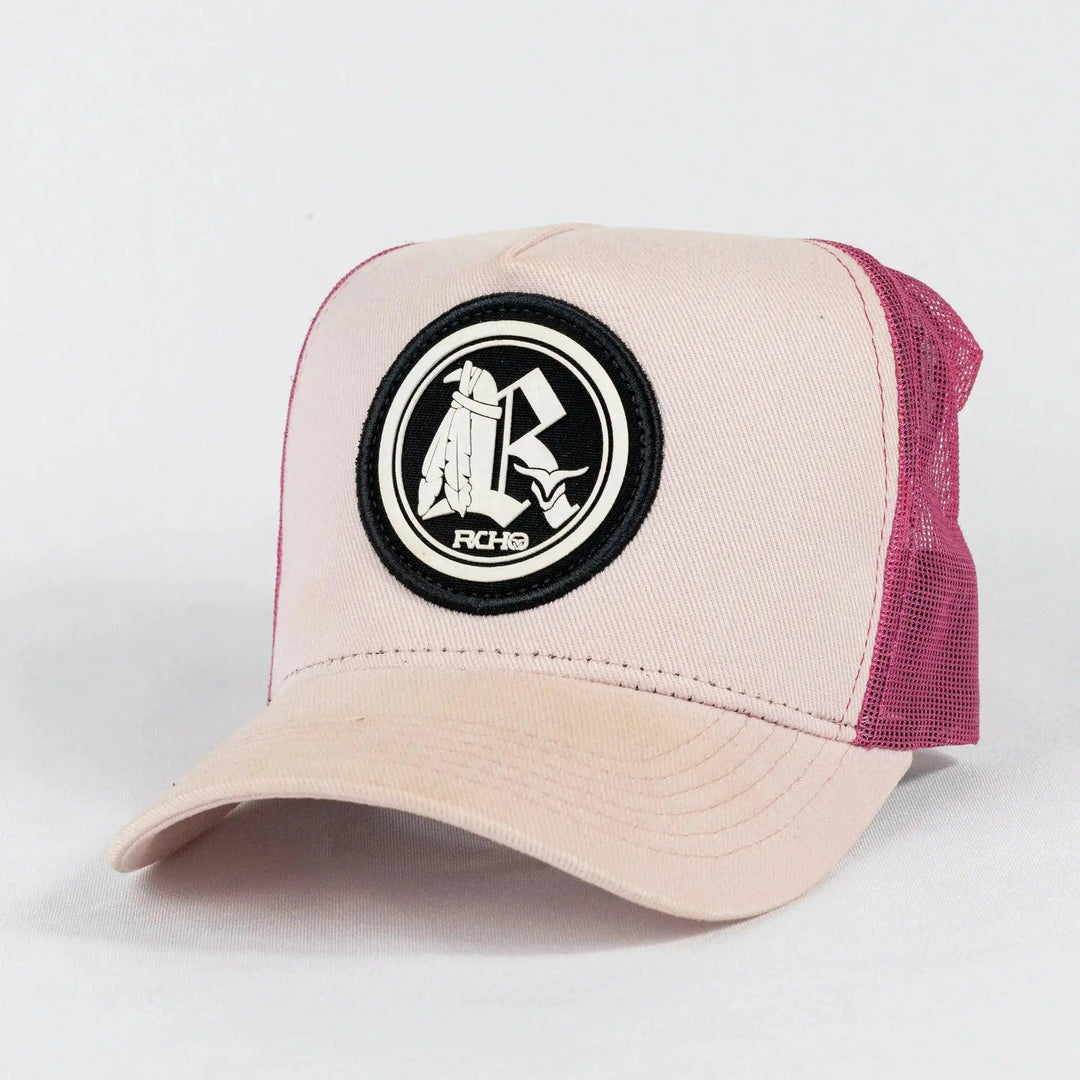 Boné Rancheiro Trucker Ajustável Rosa - Strut