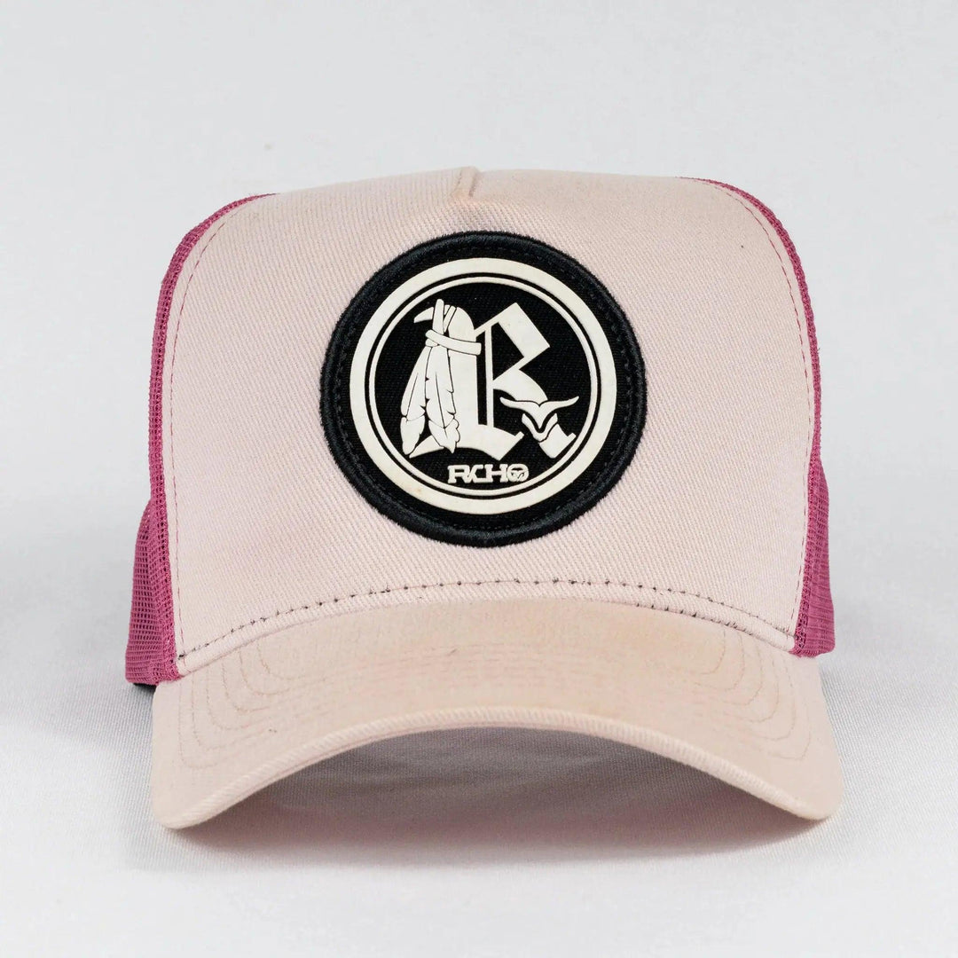 Boné Rancheiro Trucker Ajustável Rosa - Strut