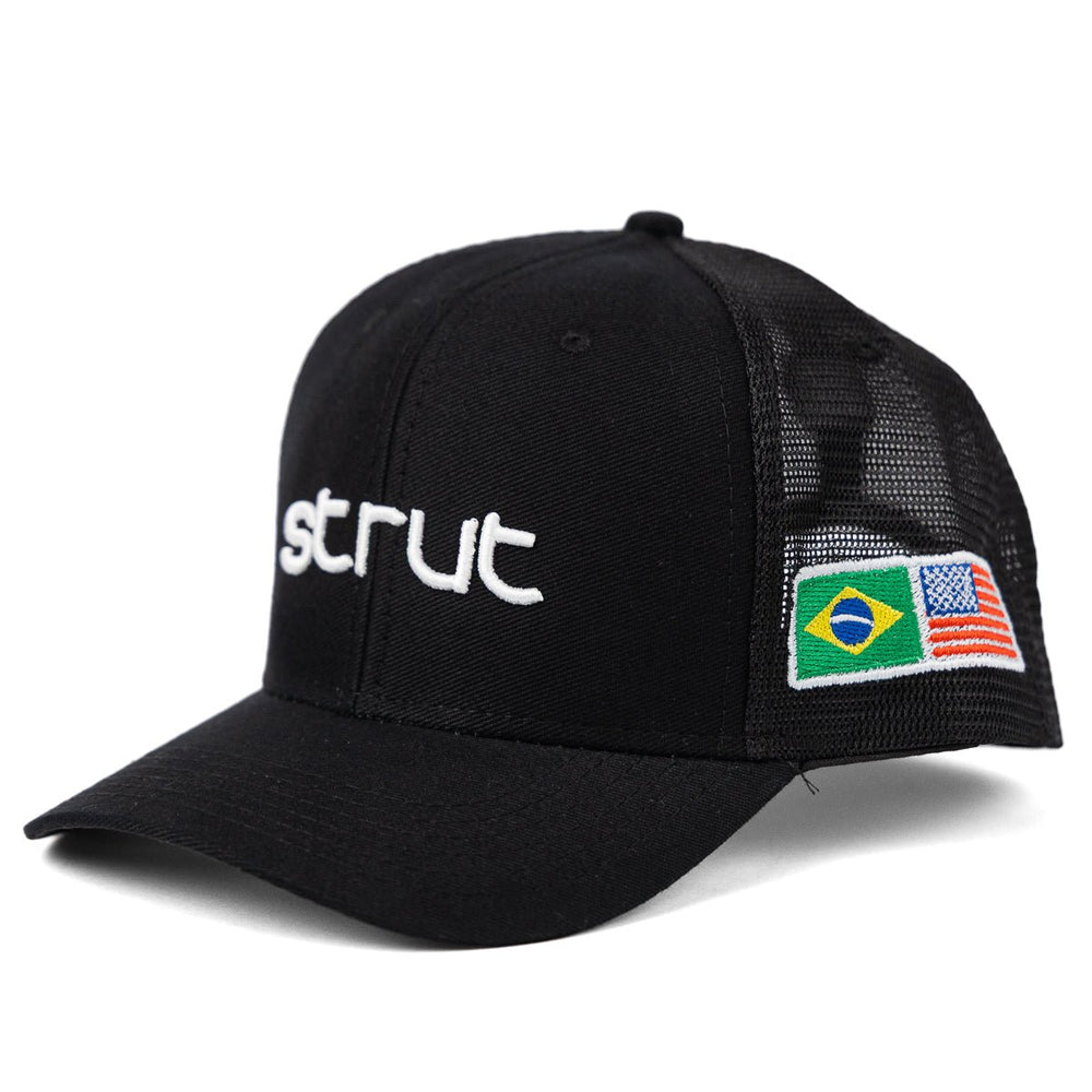 Boné Trucker Strut Preto - Strut
