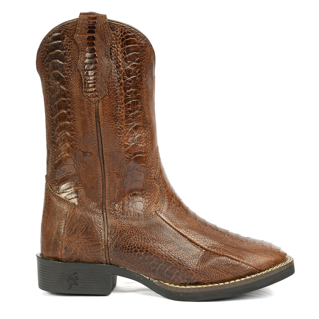 Bota Masculina em Couro de Canela de Avestruz Strut - Strut