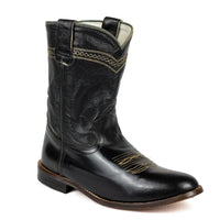 Bota Masculina Strut em Couro Bovino Preto ST014 - Strut
