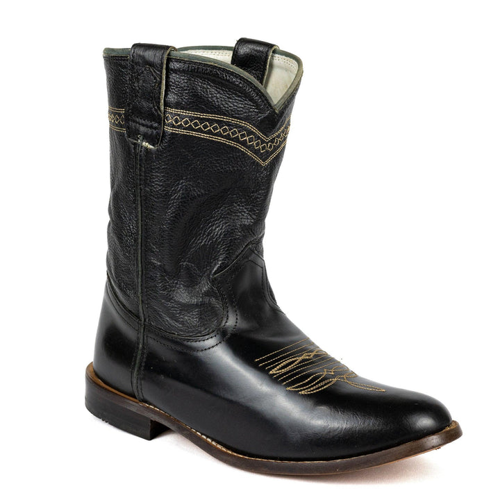 Bota Masculina Strut em Couro Bovino Preto ST014 - Strut