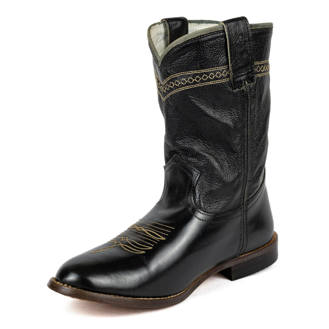 Bota Masculina Strut em Couro Bovino Preto ST014 - Strut