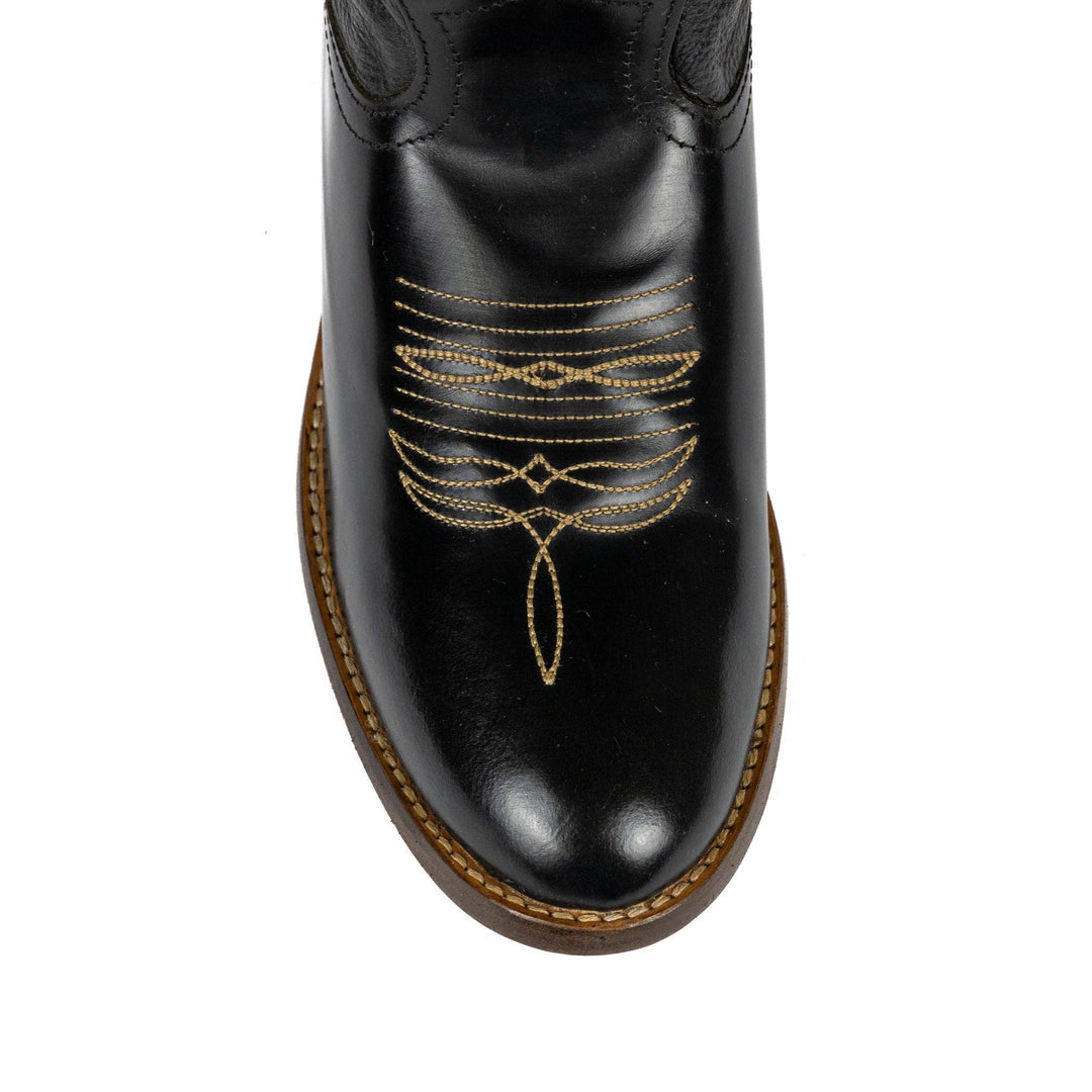 Bota Masculina Strut em Couro Bovino Preto ST014 - Strut