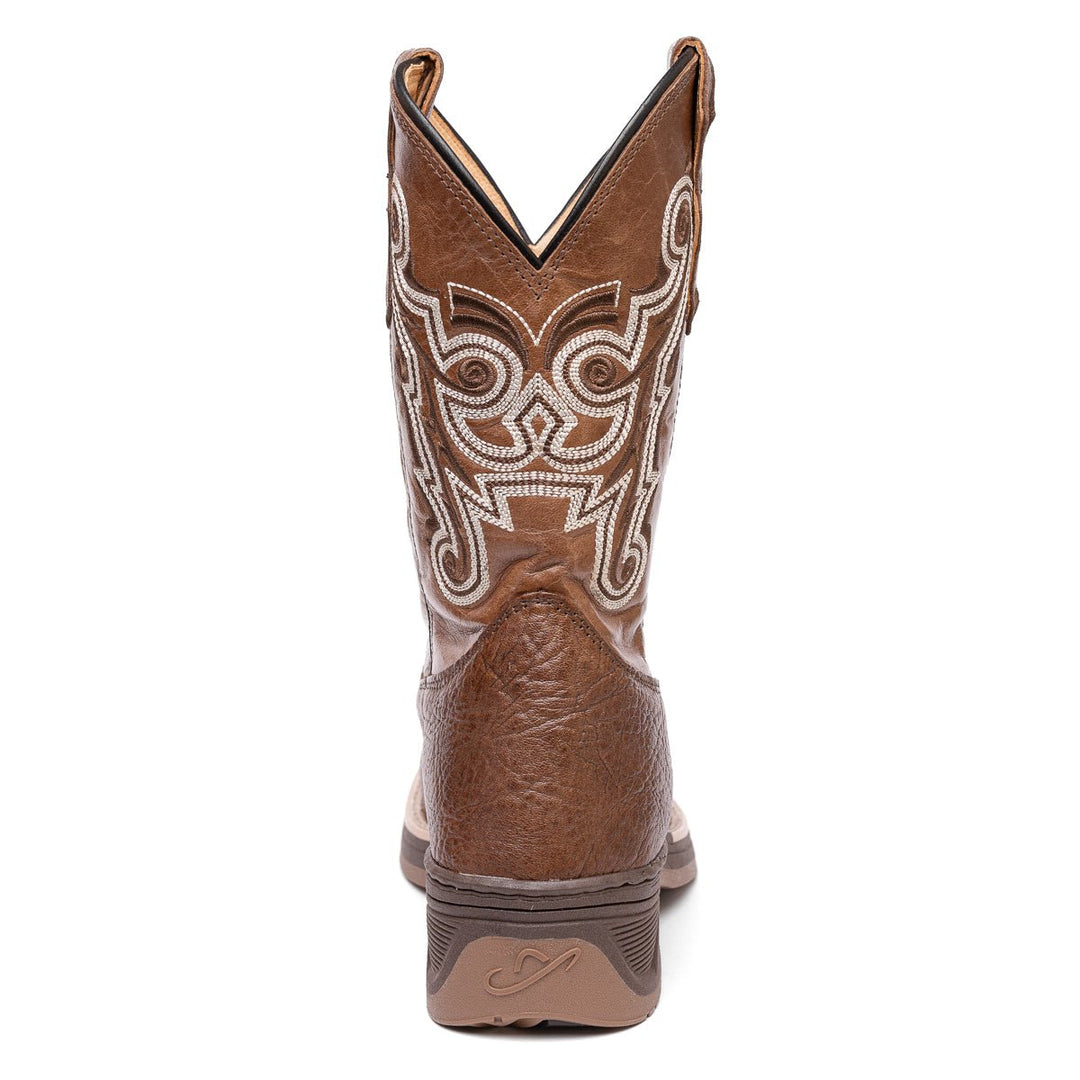 Bota Masculina Strut em Couro de Carneiro Texturizado com Solado Jump - Strut