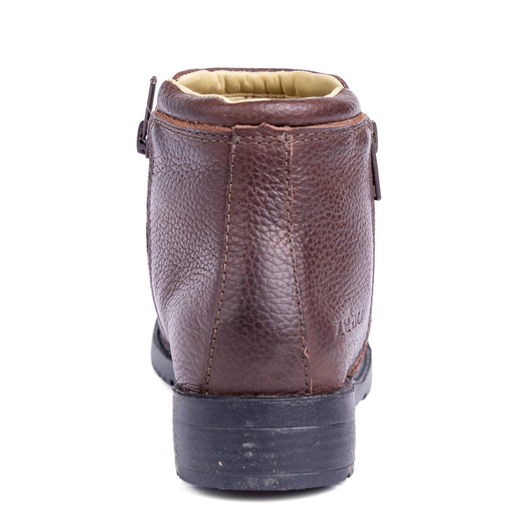 Botina Feminina Zebu em Couro Bovino 73090FL04 - Strut