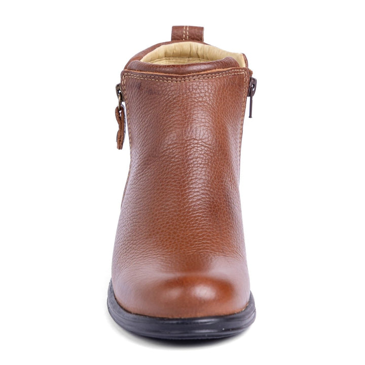 Botina Feminina Zebu em Couro Bovino 87020FL07 - Strut