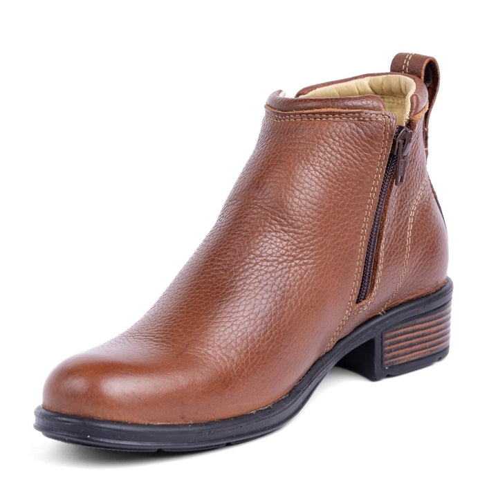 Botina Feminina Zebu em Couro Bovino 87020FL07 - Strut