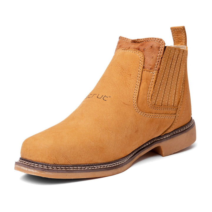 Botina Masculina Strut ST3024 Couro Bovino - Castor - Strut