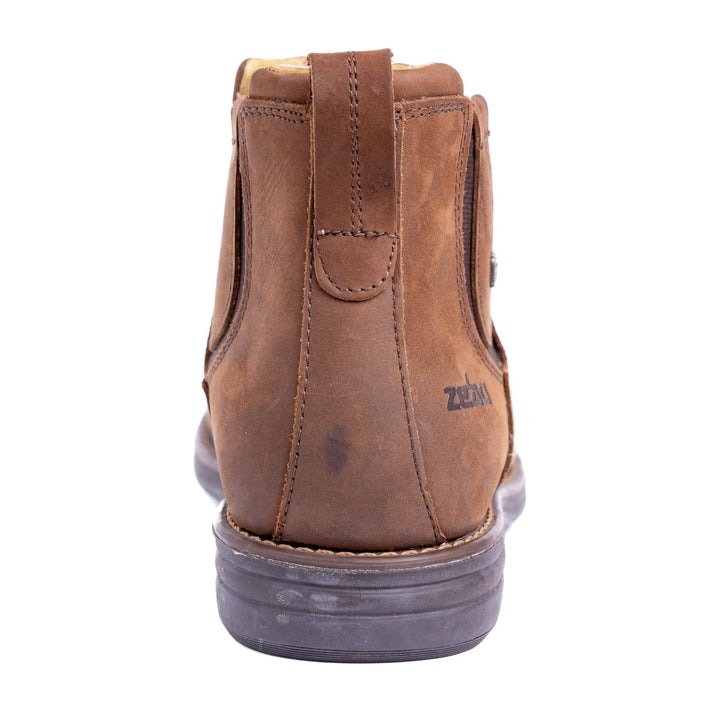 Botina Masculina Zebu em Couro Bovino 59080MS05 Terra - Strut