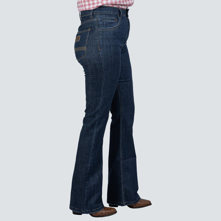 Caça Jeans Flare Feminina Amaciado Strut - Strut